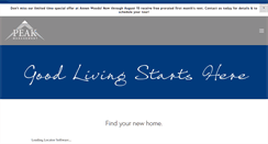 Desktop Screenshot of peakmgt.net